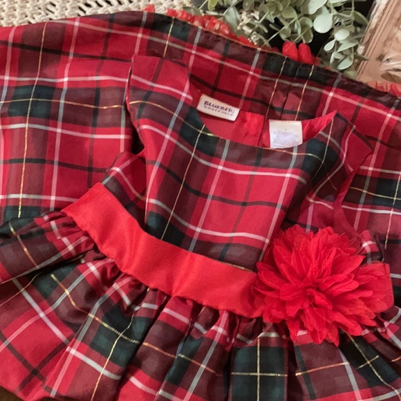 Blueberi Boulevard Plaid 🎄Holiday Dress Sz 6 - Picture 11 of 11
